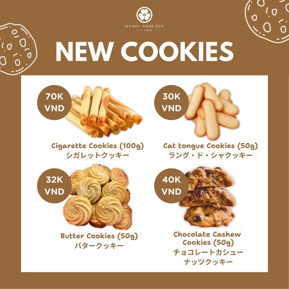 Cookies ハノイ商店 オリジナルクッキ